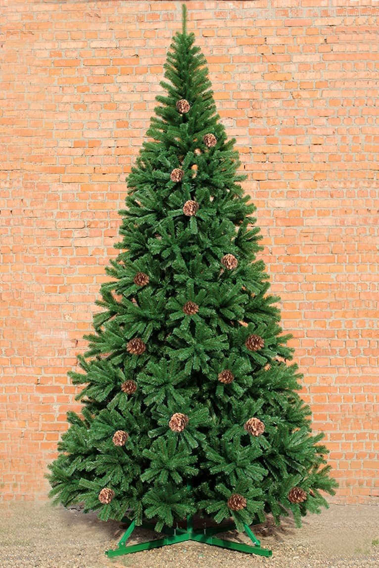 Новогодняя елка высотная "Вирджиния с шишками" от 3 до 8 метров