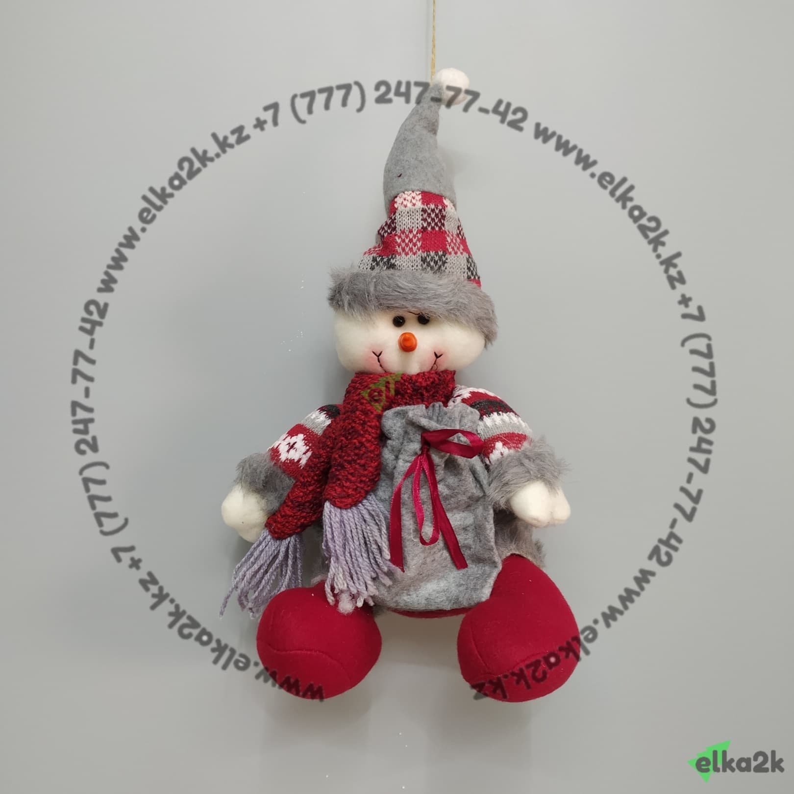 Новогоднее украшение "Снеговик" (НИ-58)