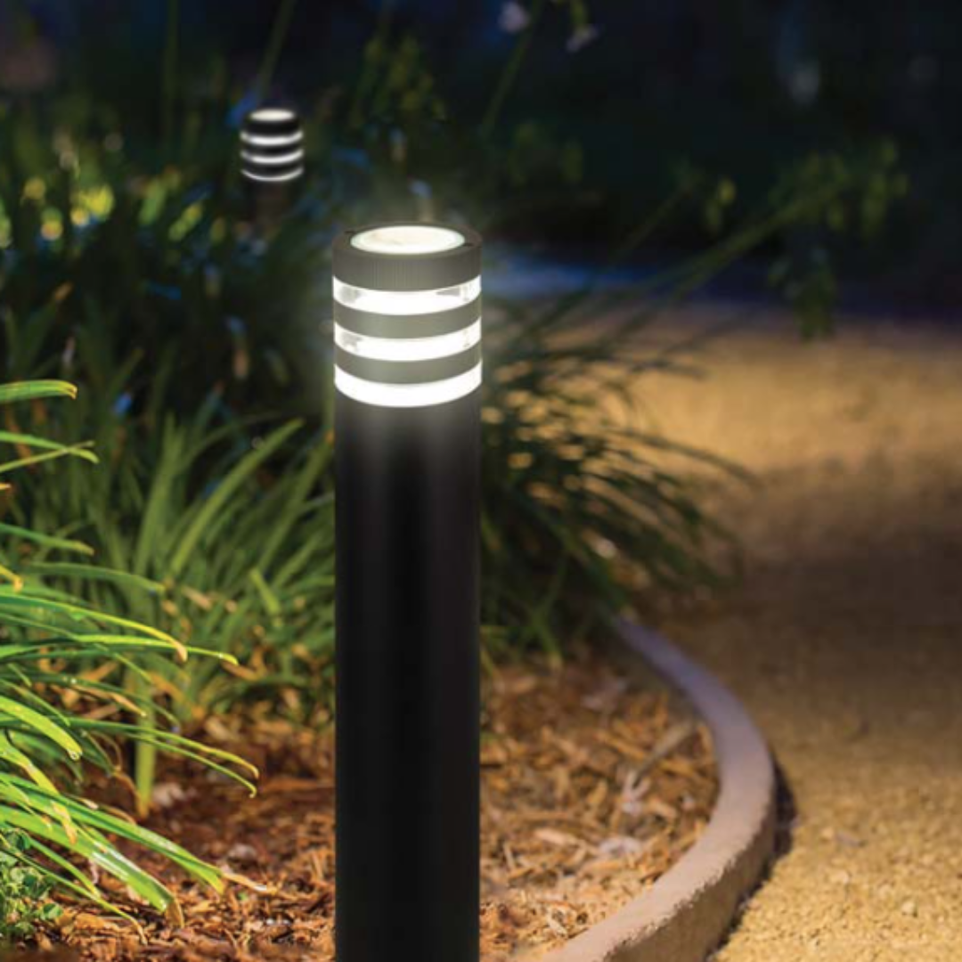 Уличный садовый фонарь столбик из алюминия для ламп Е27