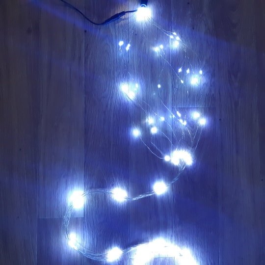 LED гирлянда branch light (конский хвост) 3,9 метра белый свет