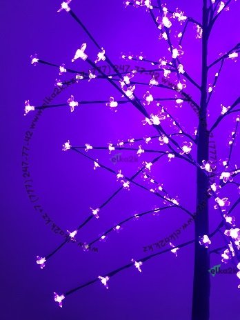 Светодиодное дерево "Сакура" 180 см фиолетовый свет