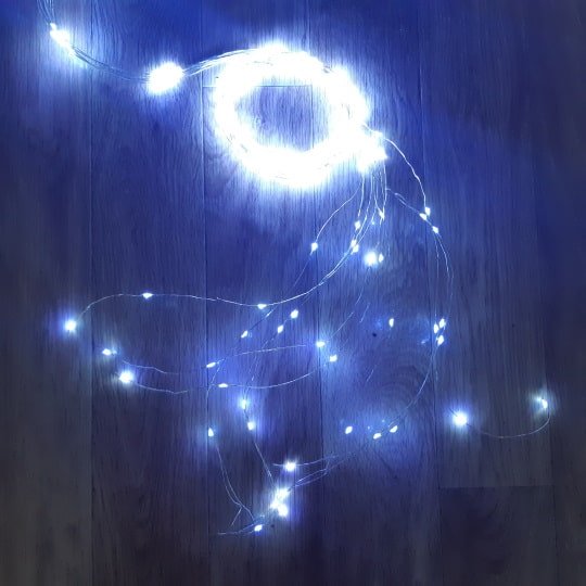 LED гирлянда branch light (конский хвост) 3,9 метра белый свет