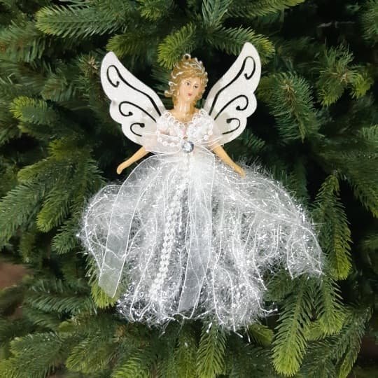 Новогодняя фигурка на елку "Ангел" (НИ-21)