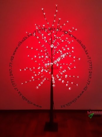 Светодиодное дерево "Сакура" 180 см красный свет