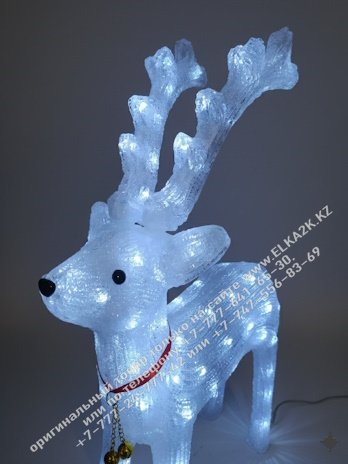 Новогодняя фигура из акрила "Олень" с подсветкой 65 см (НФ-08)