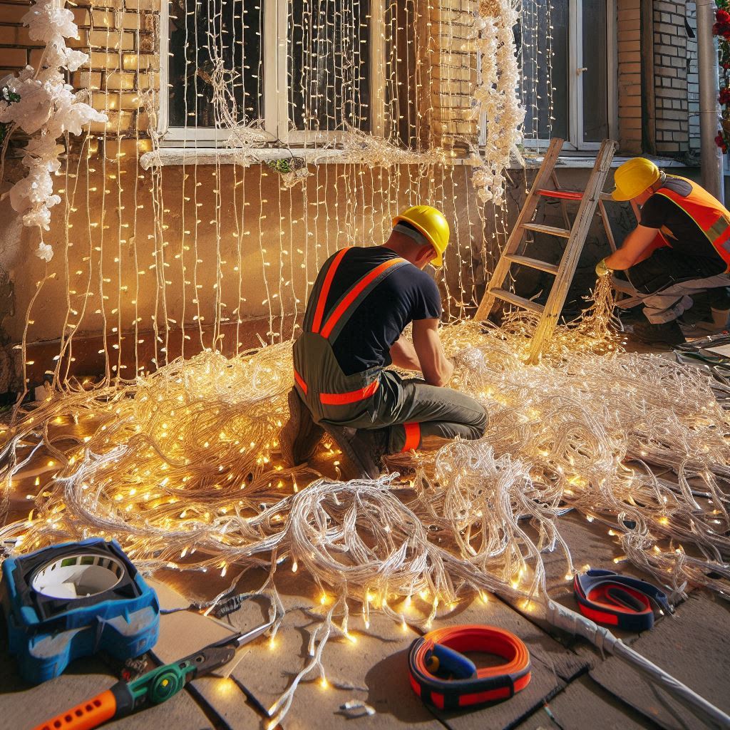 Как проверить гирлянду перед монтажом — чек‑лист для безопасной эксплуатации